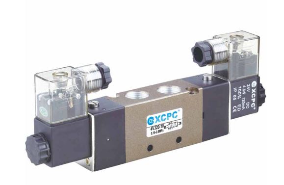pneumatic solenoid valve 5way 4 position